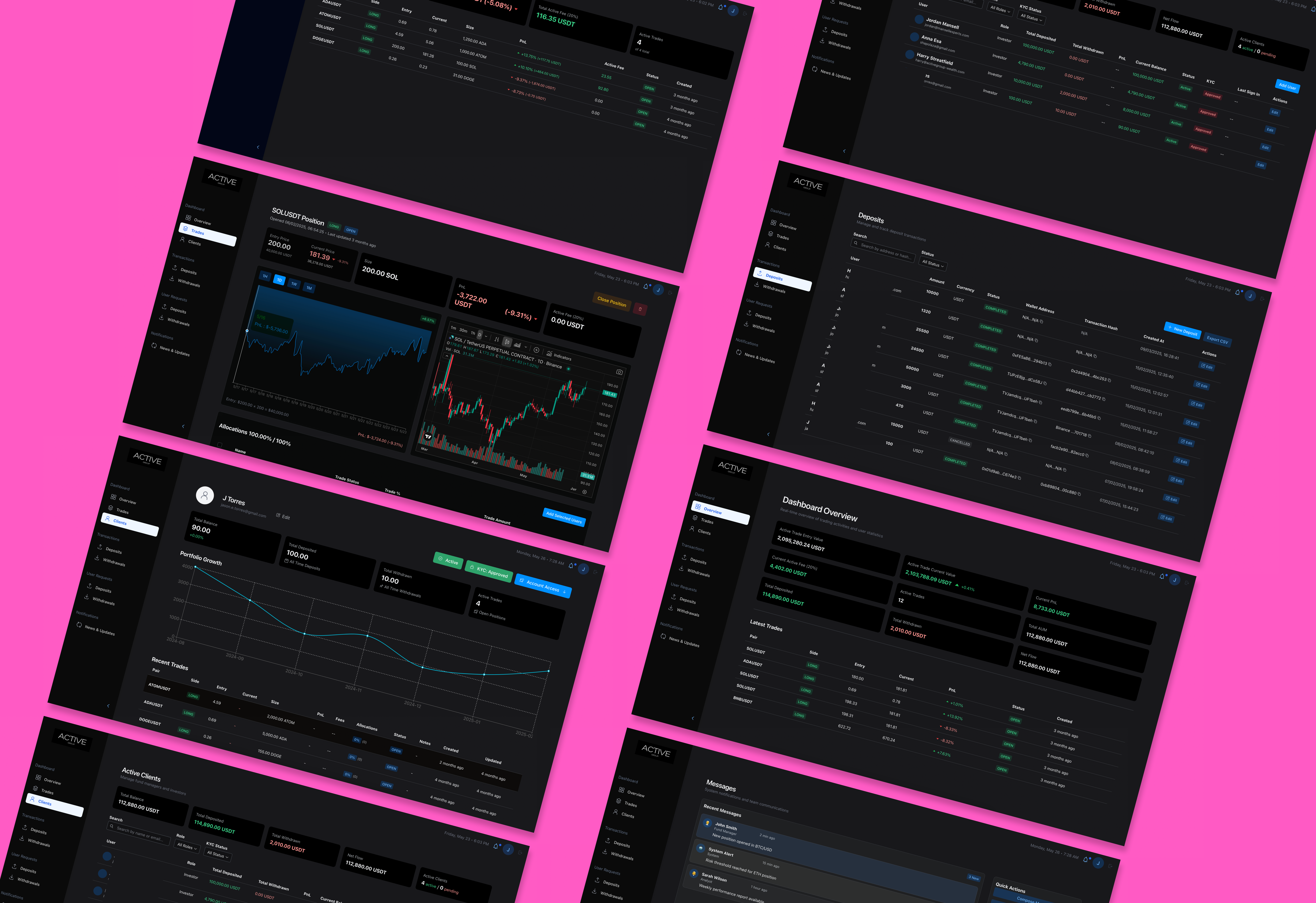 Active - Crypto Wealth Management Platform