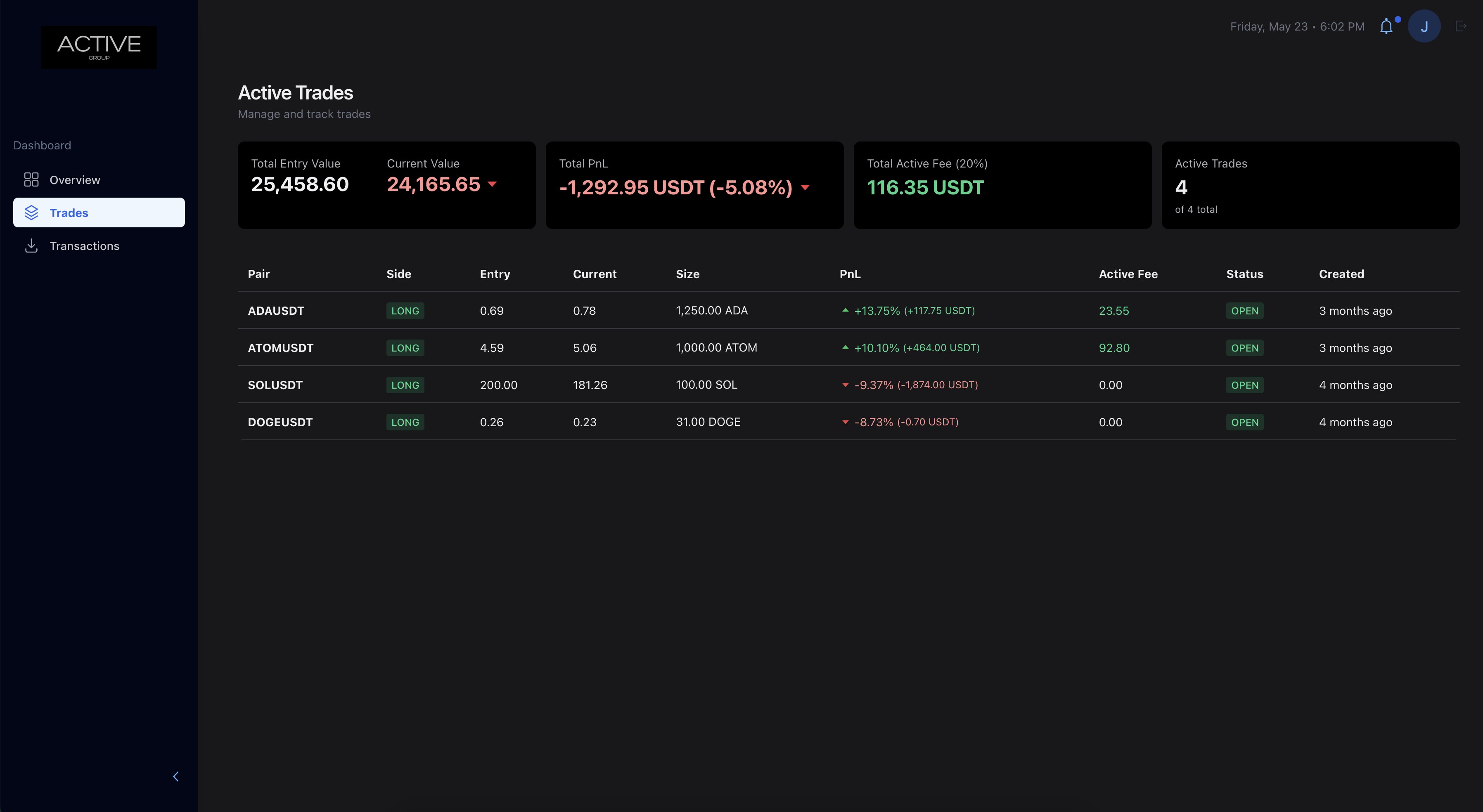 Active - Crypto Wealth Management Platform - Gallery image 5