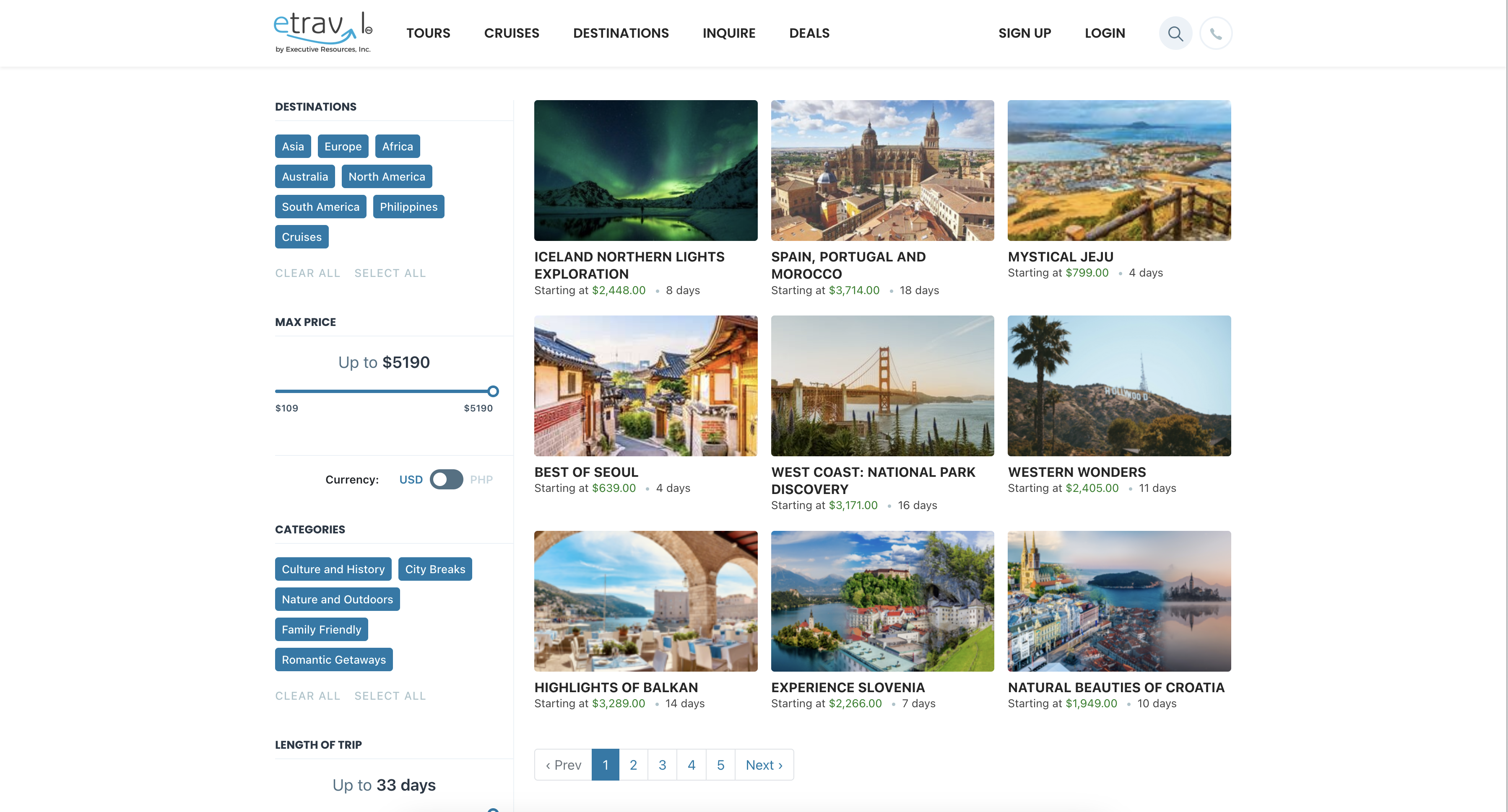 eTravel - Online Travel Agency Platform - Gallery image 2
