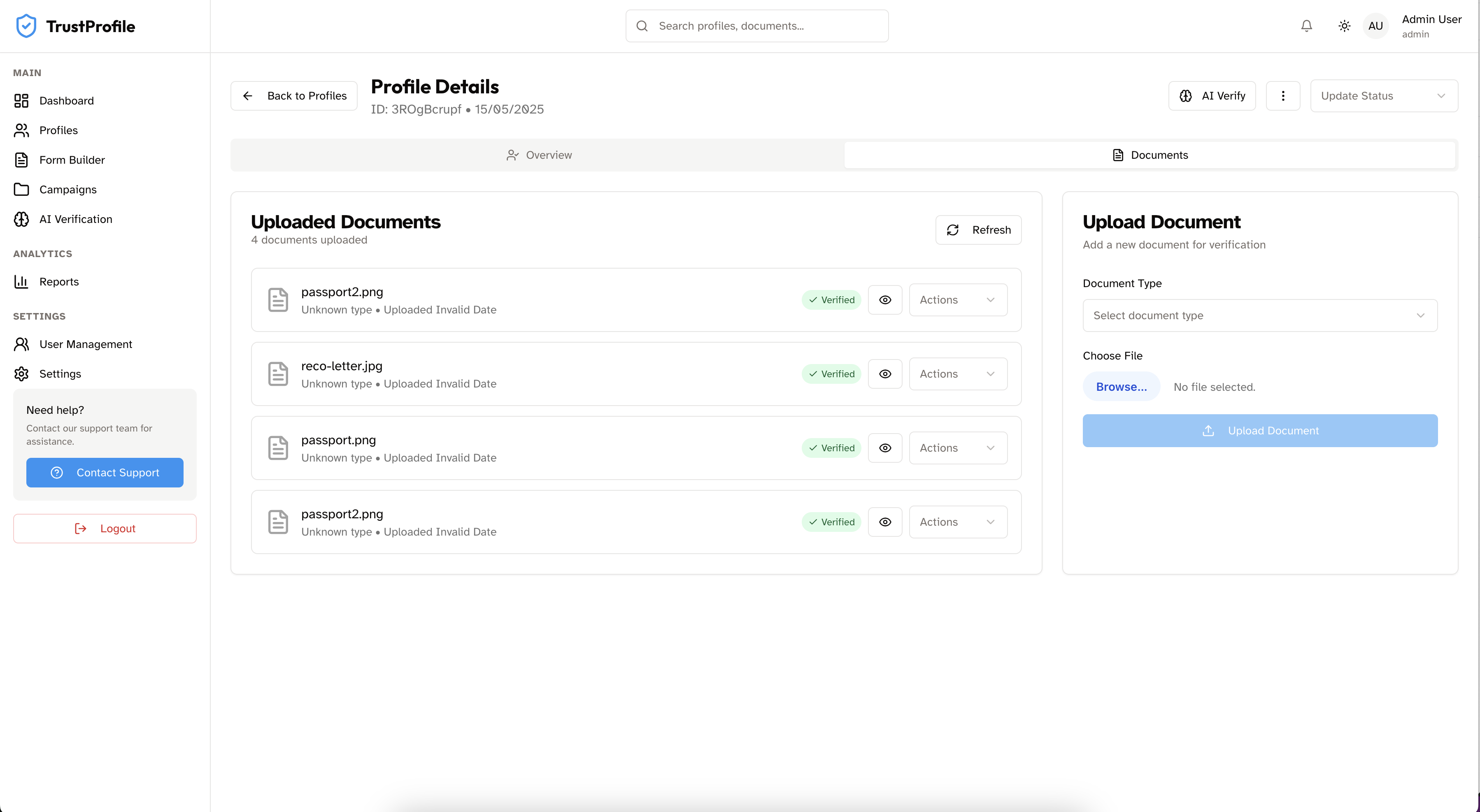 TrustProfile - Profile Verification Platform - Gallery image 3